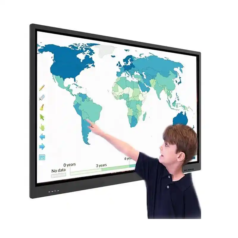 Bolígrafo inteligente profesional, pizarra blanca Ir, pantalla táctil Digital, Monitor LCD, pantalla táctil infrarroja, 20 puntos, 3840x2160, 4K, UHD, ITATOUCH 1