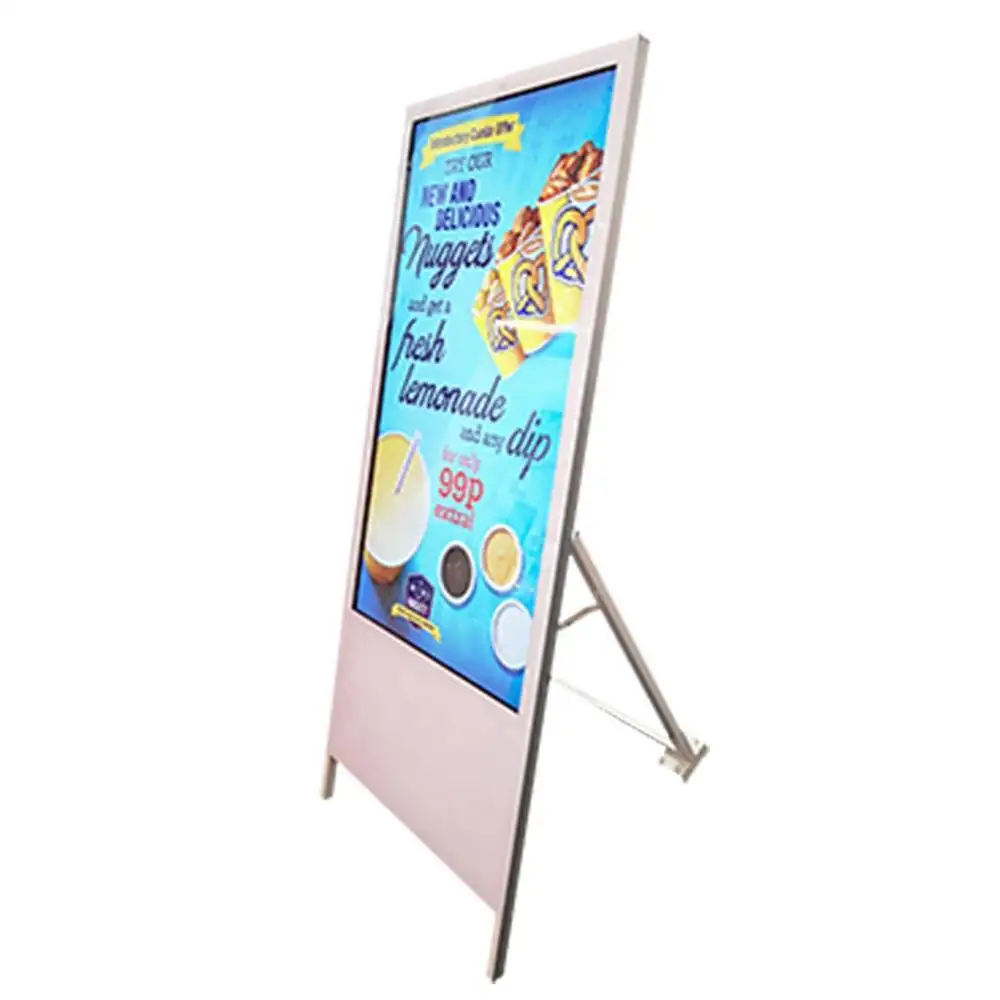 Icd Touch Android Display Lcd Clothing Store Stand Floor Standing Information Kiosk 1