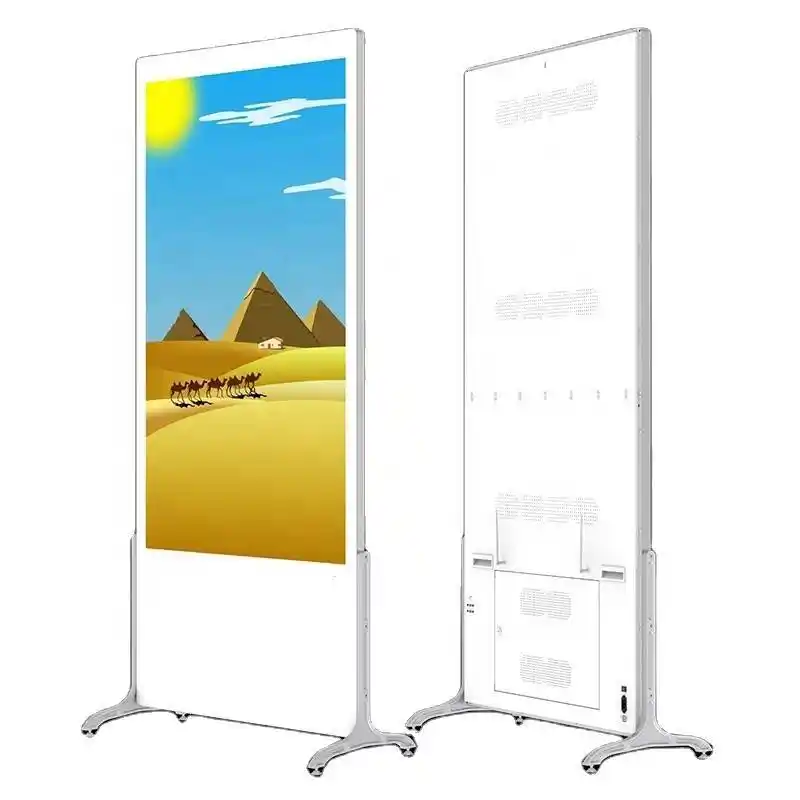 High Quality 49 Inch Stand Totem Lcd Indoor Digital Signage Display Lcd Tv Menu Boards 1