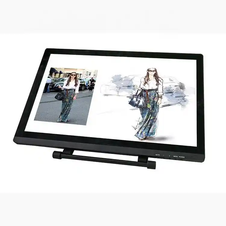 Tableta de dibujo de alta eficiencia, pantalla táctil, Monitor de tableta gráfica LVDS de doble canal, Panel LCD IPS, tecnología electromagnética 1