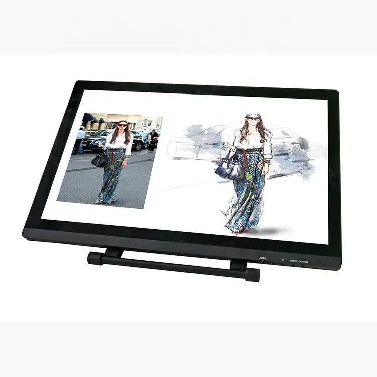 لوح رسم عالي الكفاءة شاشة تعمل باللمس ثنائي القناة LVDS جهاز كمبيوتر لوحي للرسومات شاشة IPS LCD لوحة تكنولوجيا كهرومغناطيسية 1