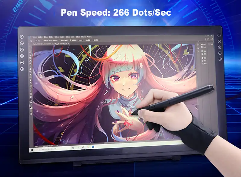 Best 15.6 inch LCD Drawing Screen Graphic Writing Tablet Monitor with Digital Pen with Designer Artist1 1