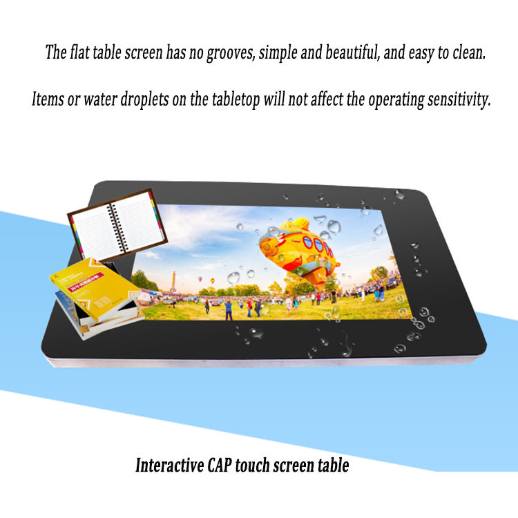 Low Price China Factory 43 Inch Interactive Touch Screen Coffee Table 1920*1080 Multi Touch Table Restaurants Smart Lcd Table