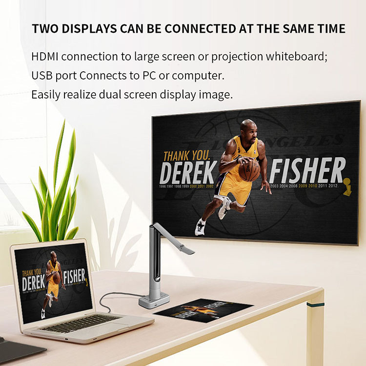 Best Quality Usb Document Visual Presenter Digital Visualizer Camera With Factory Price