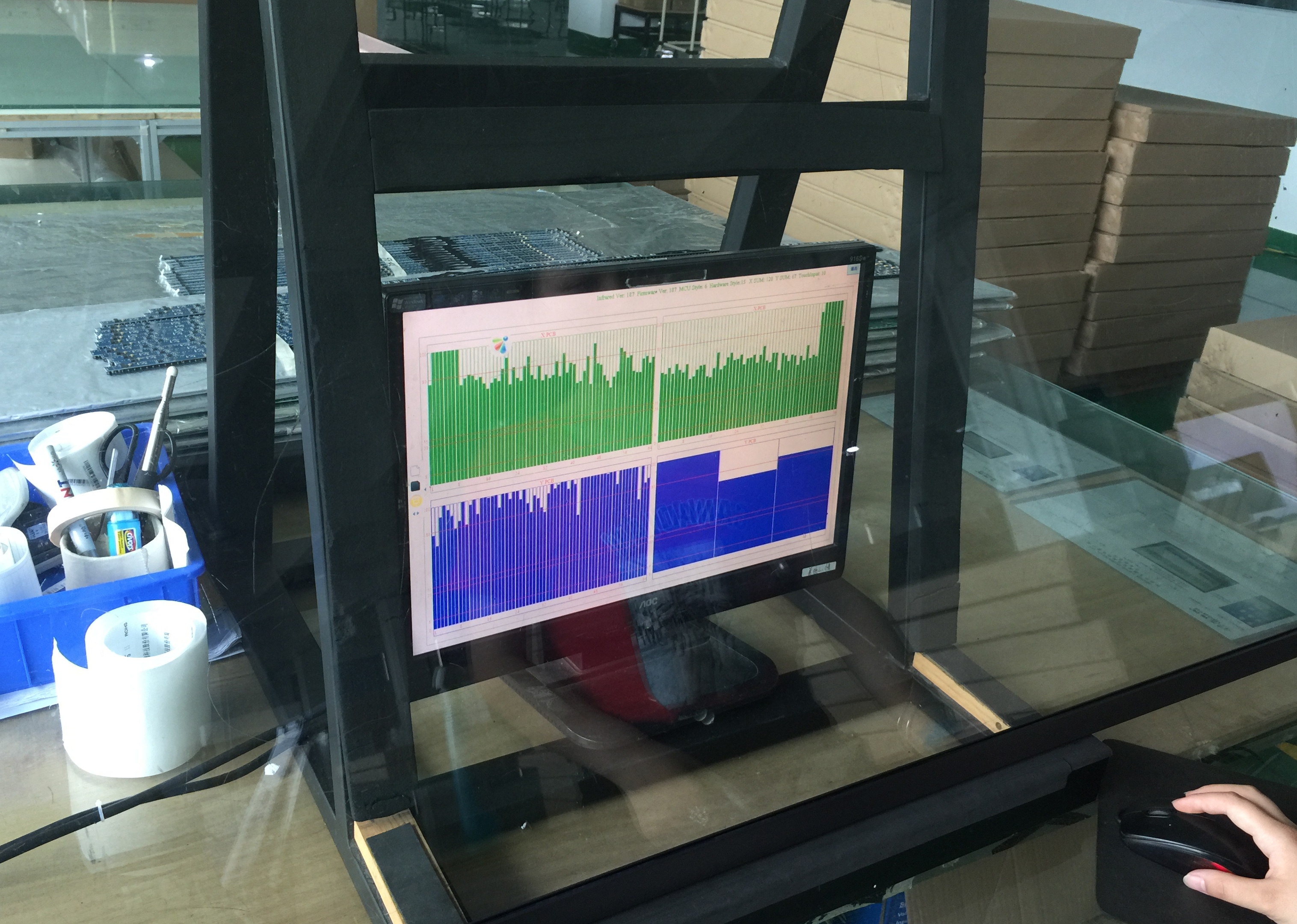 High Quality Products USB Finger Multi Touch Screen Frame 10 ~20points Infrared Free for TV Monitor Display 220 Dots/s ITATOUCH