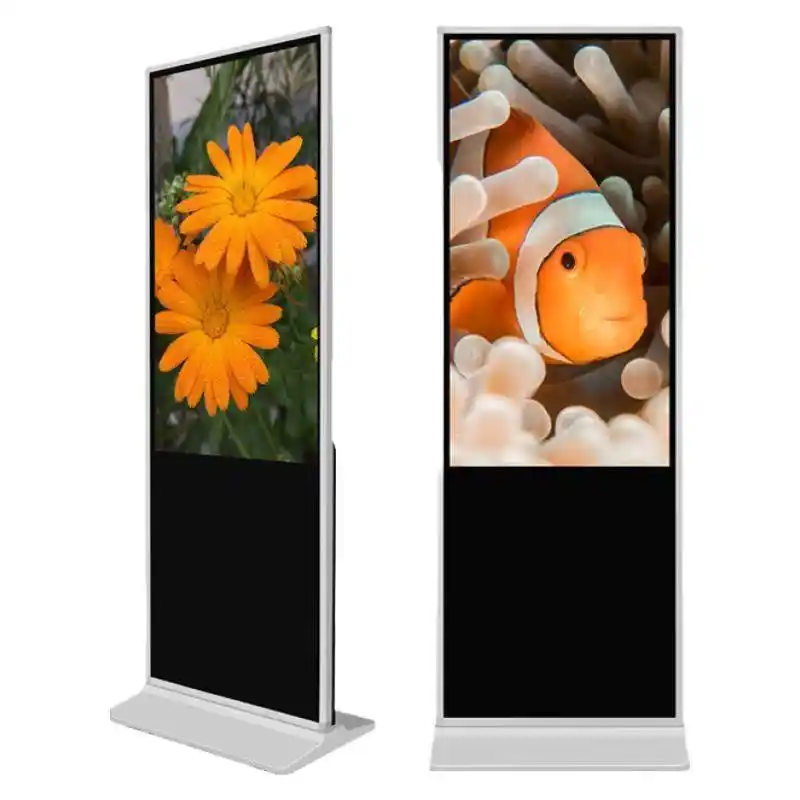 2022 new floor standing digital signage display, totem, lcd advertising kiosk1 1