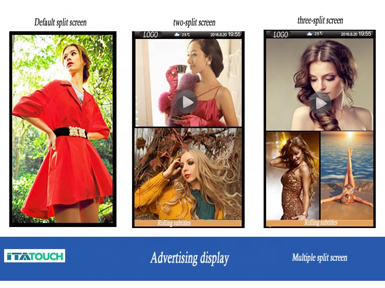 2022 new floor standing digital signage display, totem, lcd advertising kiosk