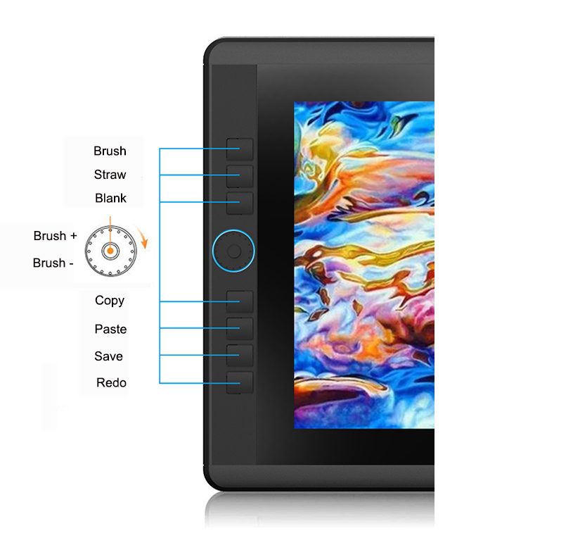Professional Manufacturer Wholesale Prices 15.6 inch 1080P LCD Writing Graphic Tablet Digital Pen Artist Drawing Monitor