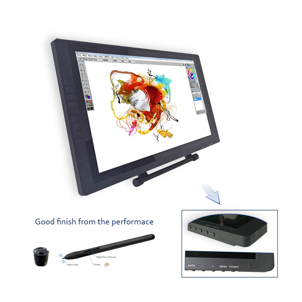 Factory Hot Sale Artist Professional Portable Pen Tablet Graphic Drawing Monitor