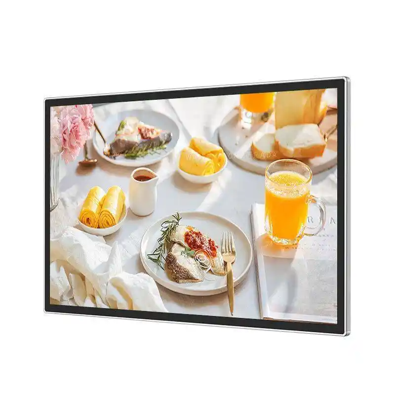 Video Wall Screen Android Wifi Lcd Digital Signage Eco-friendly Kiosk Video Advertising 21.5 Inch Black Hanging SDK 4GB 30000 1