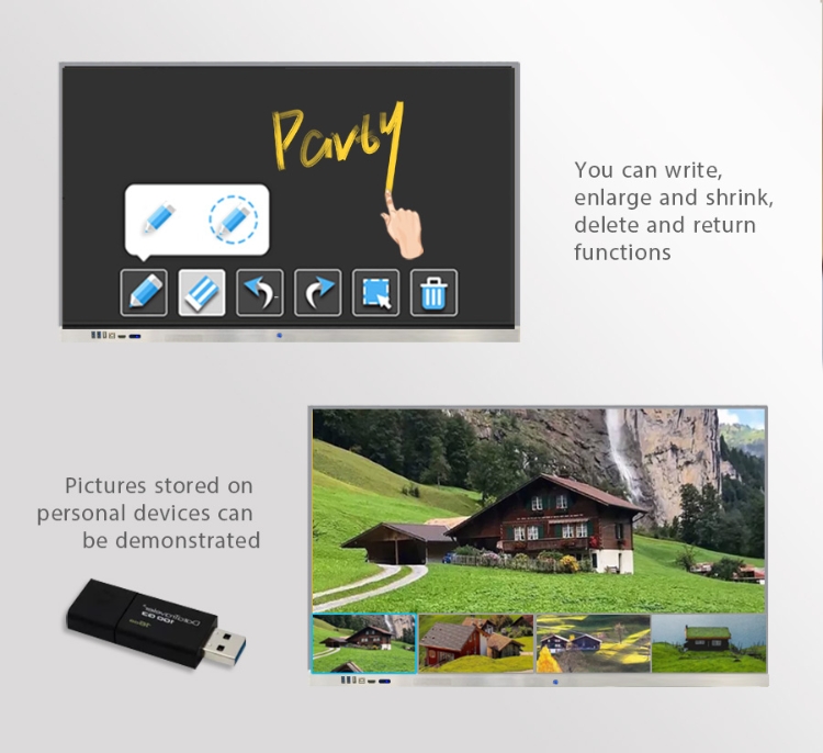 Video Wall Screen Android Wifi Lcd Digital Signage Eco-friendly Kiosk Video Advertising 21.5 Inch Black Hanging SDK 4GB 30000