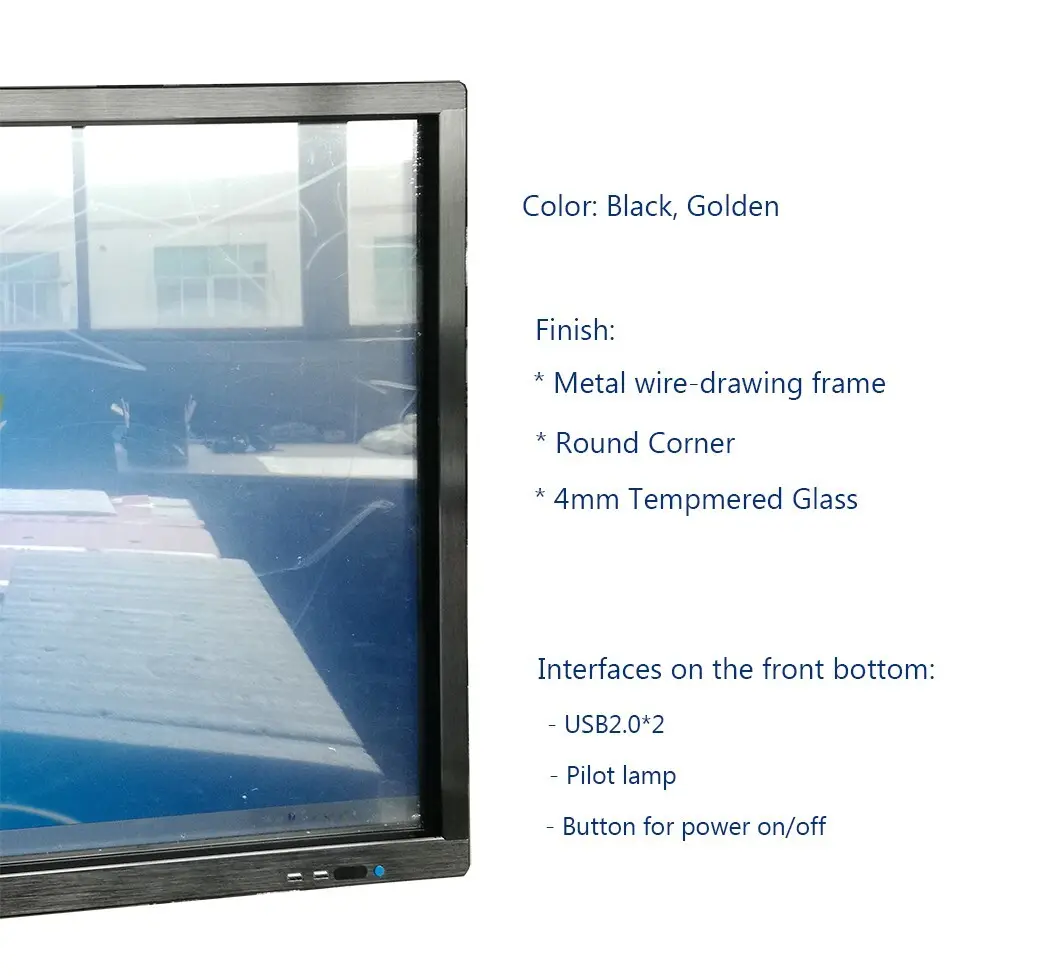 visualizer monitor touch screen video wall flip ITATOUCH 6