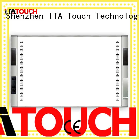 video wall flat panel display video projector digital ITATOUCH Brand touch screen video wall 1