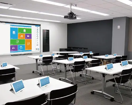 mounted lift horizontal ITATOUCH Brand touch screen video wall 3