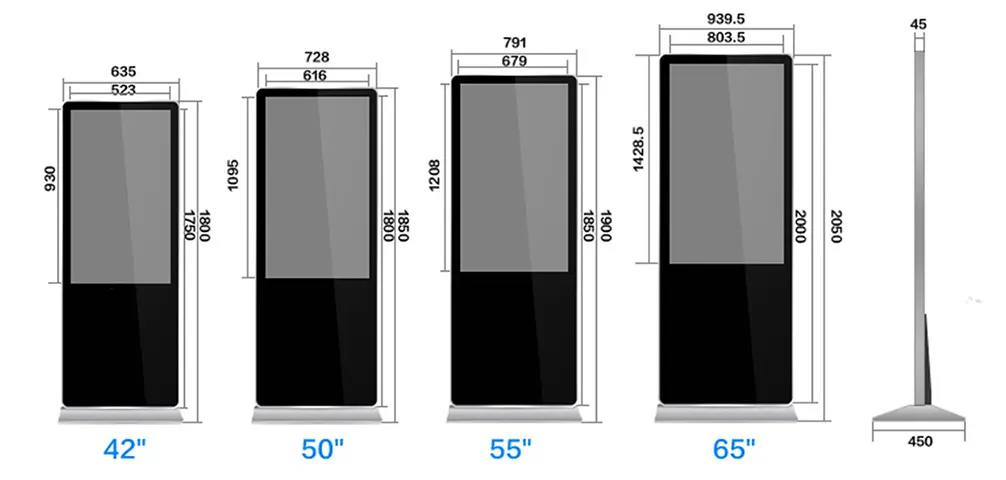 display designer totem touch screen video wall graphic ITATOUCH Brand 5