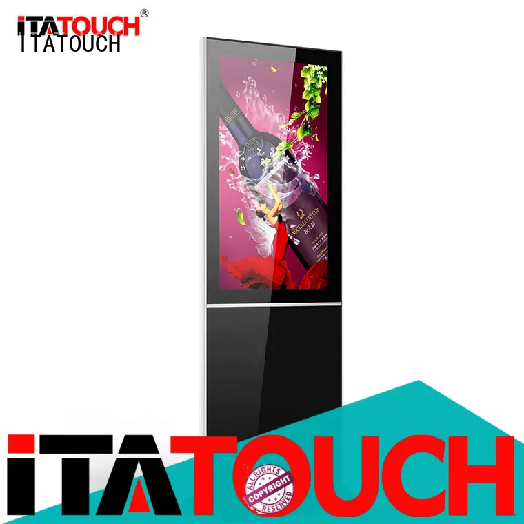 ir totem coffee touch screen video wall ITATOUCH Brand 1