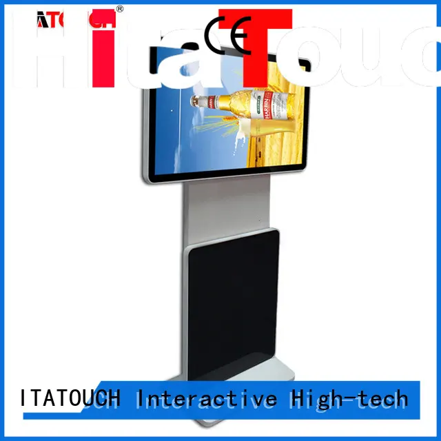 flat ultrashort writing touch screen video wall frame ITATOUCH 1