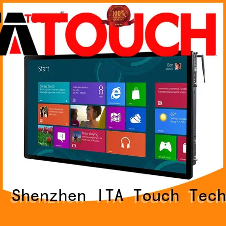 Hot ultrashort video wall flat panel display classroom ITATOUCH Brand 1