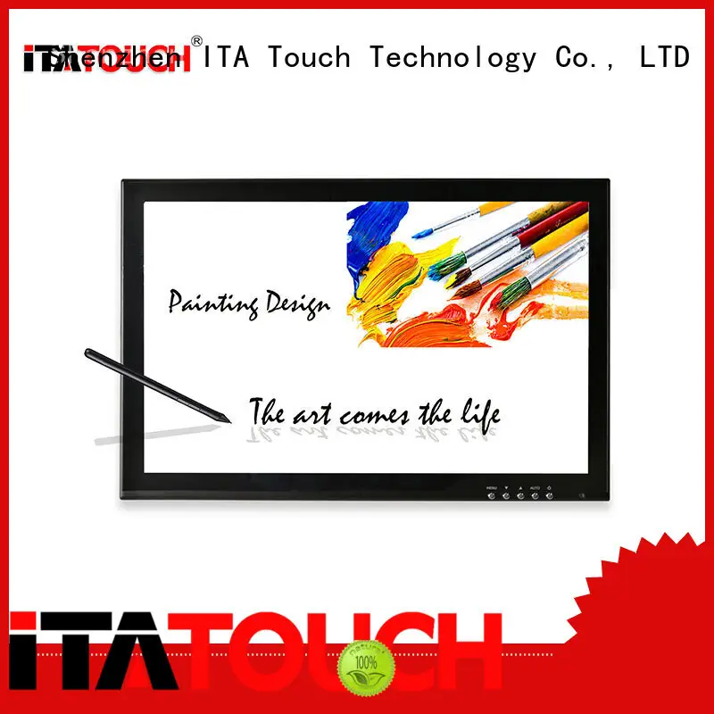 trendy flip classroom touch screen video wall ITATOUCH Brand 1