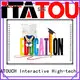video wall flat panel display interactive panel laser ITATOUCH Brand touch screen video wall 1