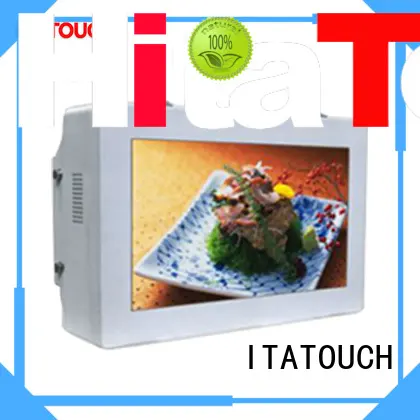 video wall flat panel display artist ITATOUCH Brand touch screen video wall 1