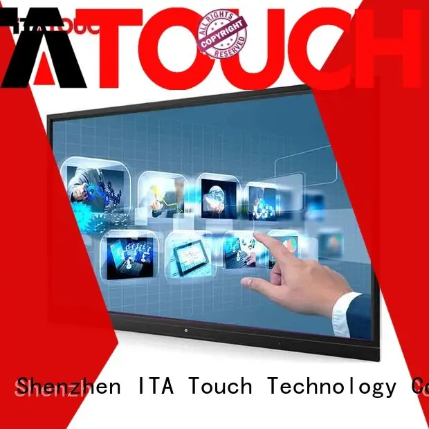 Hot totem touch screen video wall throw designer ITATOUCH Brand 1