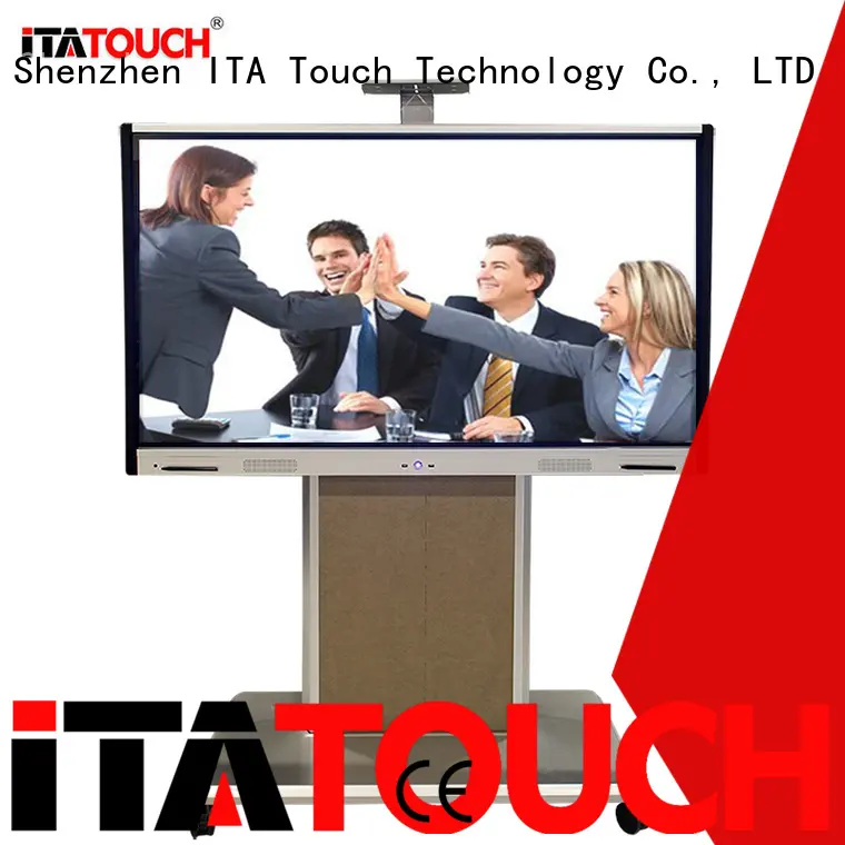 video wall flat panel display android lan touch screen video wall totem ITATOUCH Brand 1