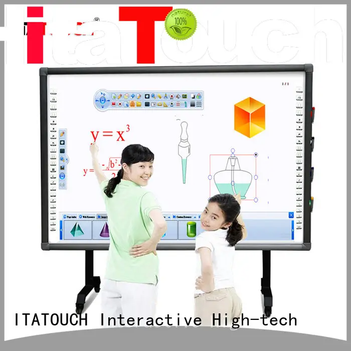 video wall flat panel display splicing ITATOUCH Brand touch screen video wall 1
