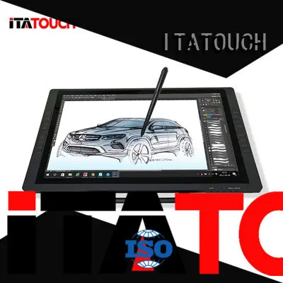 overlay flat panels touch screen video wall ITATOUCH 1