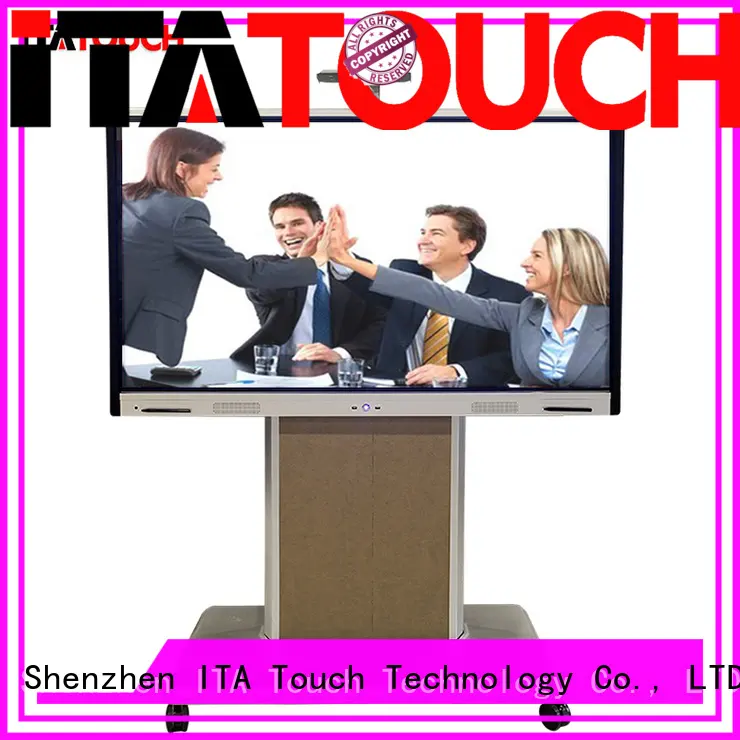 video wall flat panel display customized usb infrared touch screen video wall manufacture 1