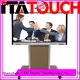 video wall flat panel display customized usb infrared touch screen video wall manufacture 1