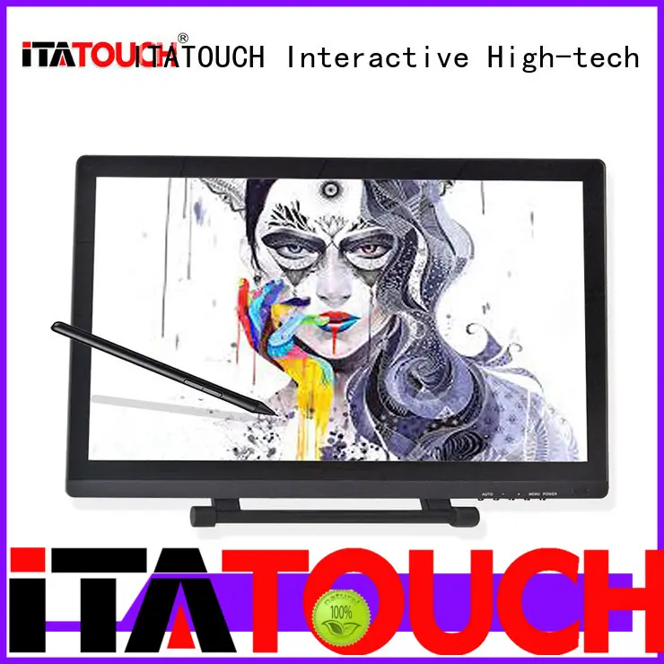 projected school touch screen video wall panels ITATOUCH company 1