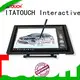 video wall flat panel display interactive optical totem touch screen video wall manufacture 1
