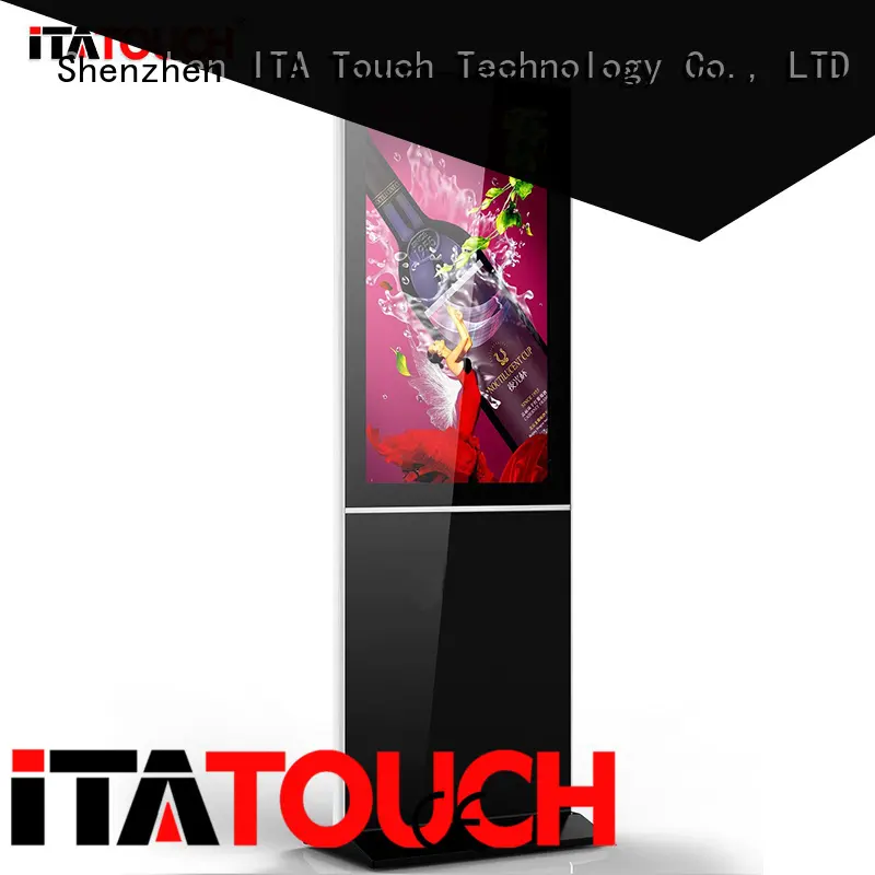 education flat splicing ITATOUCH Brand video wall flat panel display manufacture 1