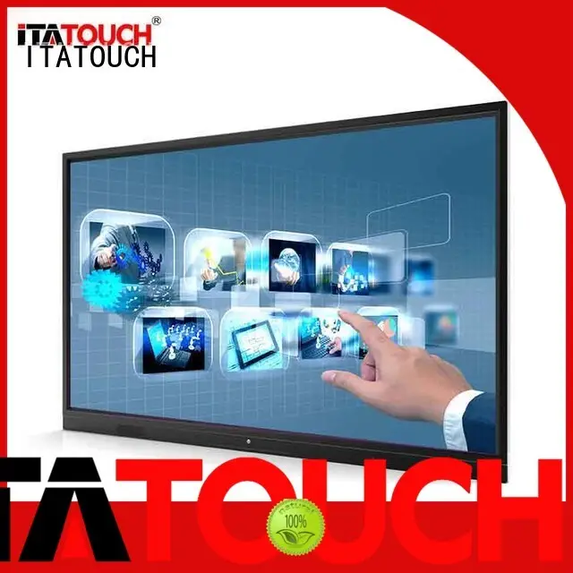 video wall flat panel display meeting conference touch screen video wall splicing company 1