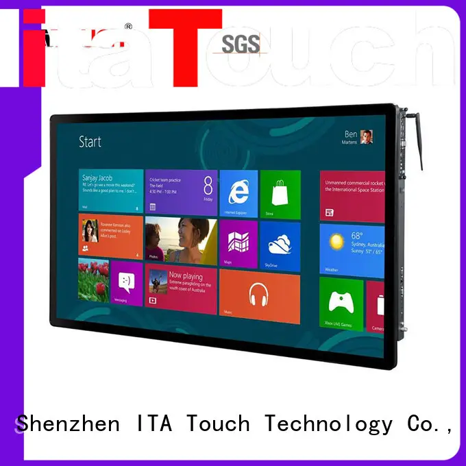 signage media document ITATOUCH Brand touch screen video wall 1