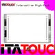 video wall flat panel display builtin school laser touch screen video wall manufacture 1