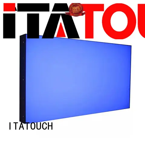 video wall flat panel display capacitive infrared Bulk Buy visualizer ITATOUCH 1
