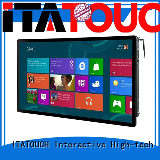 ITATOUCH Brand drawing waterproof custom video wall flat panel display 1