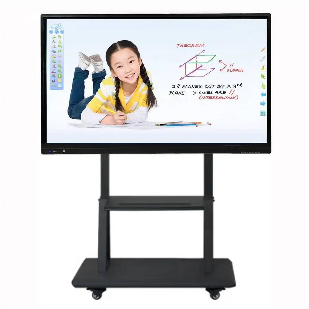 Most Popular Teaching Aids Multimedia Pc Digital Whiteboard With Ops Computer For Digital Classroom 1