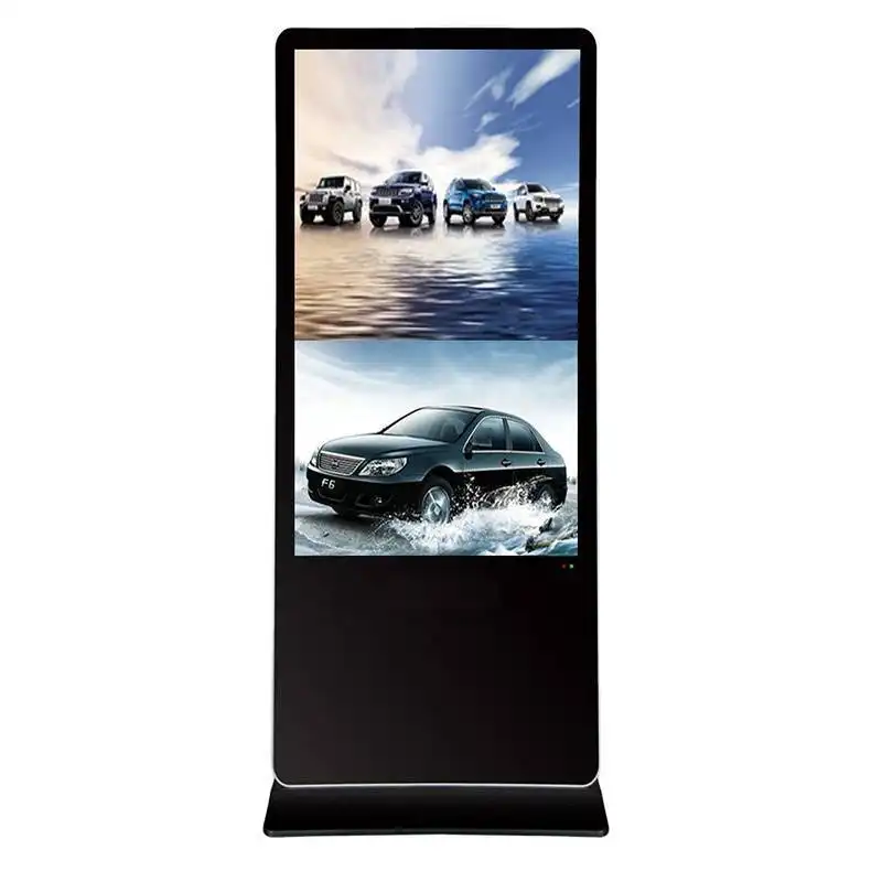 Vertical Ad Floor Stand Advertising Tv Wifi Media Player Led Digital Signage Display Monitor Hot Sellers Multi Inch TFT 4GB 1GB 1