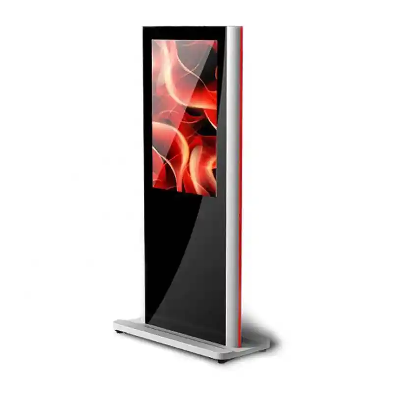 Caliente de fábrica 49 55 pulgadas de pie 4K DisplayPublicidad Tv Android Kiosco Pantalla LcdLed Soluciones de señalización digital 1