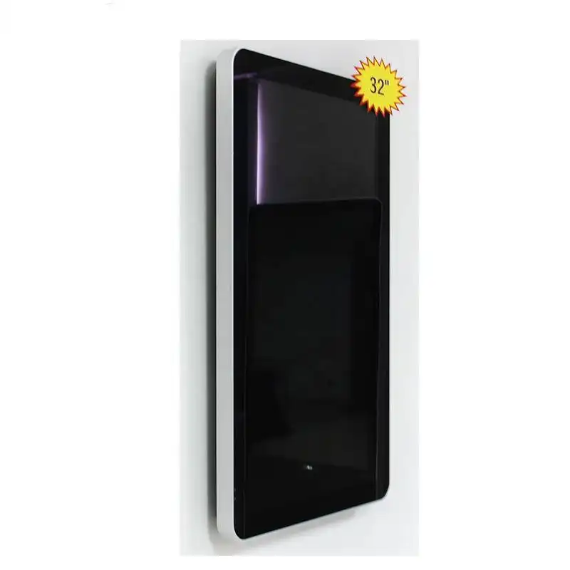 43inch Wall Mounted Lcd Android Advertising Machine Quality Screen Display with 4mm Tempered Glass Android Lan Network 1