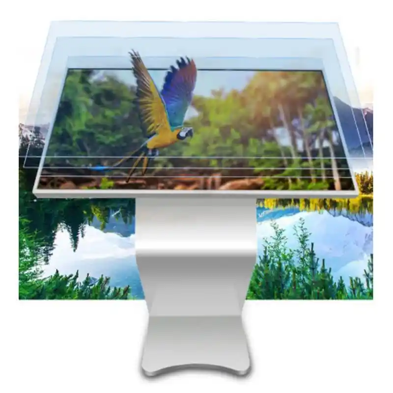 Pantalla táctil elegante de la tabla de los monitores capacitivos/infrarrojos Ir al por mayor respetuosos del medio ambiente para el negocio1 1