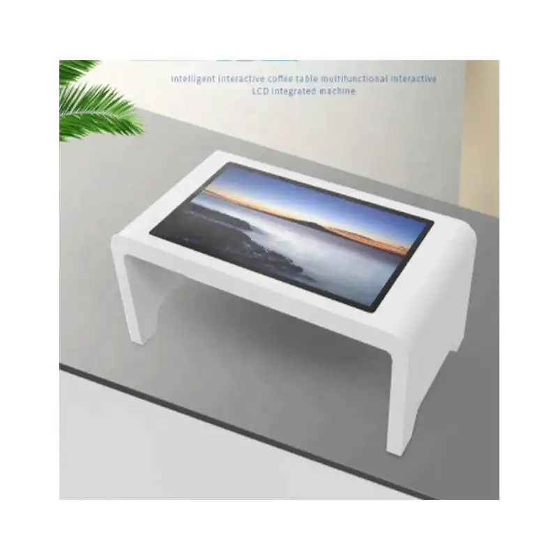 New Design Lcd Information Kiosk Touch Screen Displays Interactive Table With Indoor Design 10 Points Touch Full Hd Resolution 1