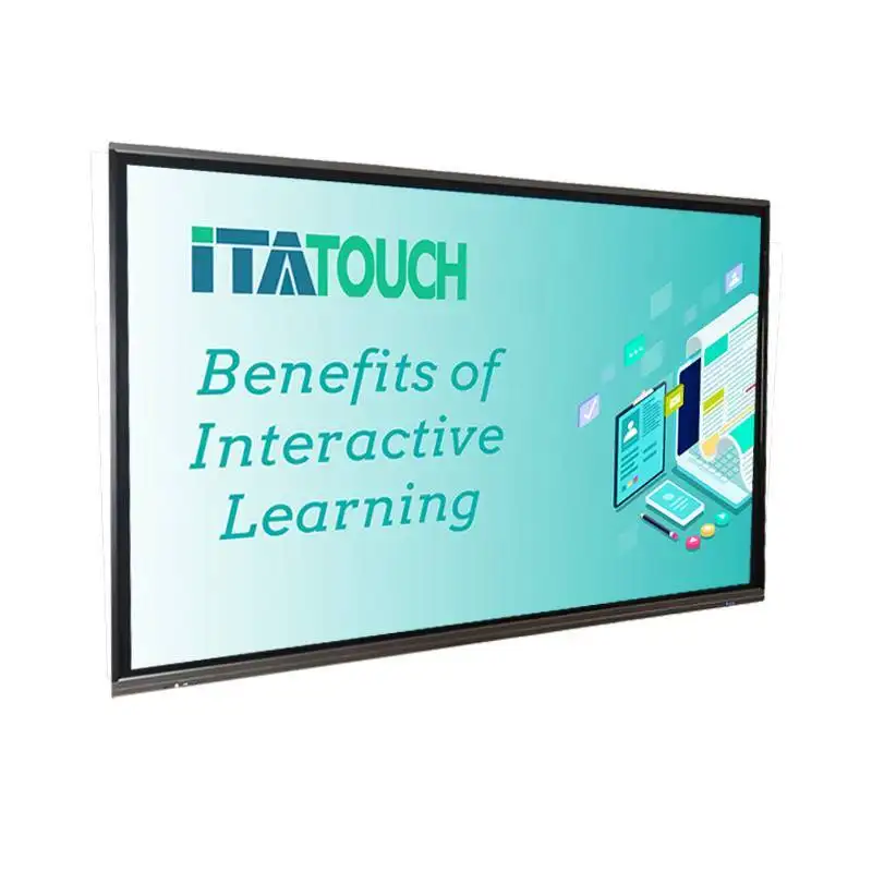 Newest Movable IR USB Interactive Touch Screen Smart Conference Whiteboard For e-learning 1