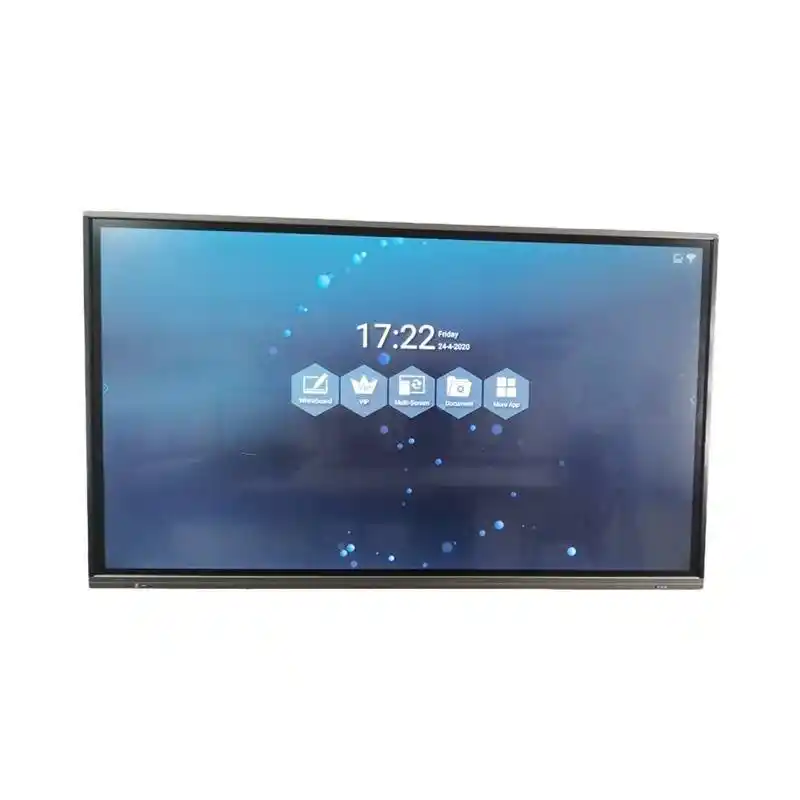 Los mejores precios Sistema de respuesta interactivo LED escuela 4K paneles de TV inteligente pizarra para educación 1