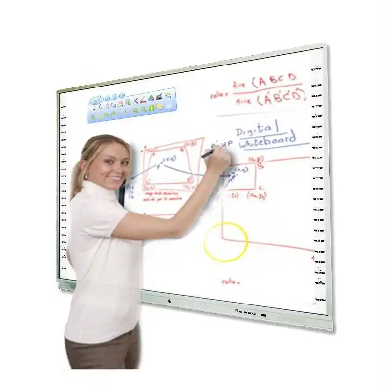 Tablero blanco elegante interactivo de Whiteboard del tamaño estándar de la fábrica para la educación 1
