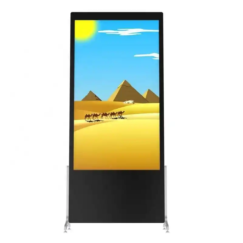 Soporte de suelo de alta calidad Android Lcd c-poster pantalla Digital de pie 1920x1080p 110 ~ 240V ITATOUCH 350nits 3000:1 CN;GUA 1