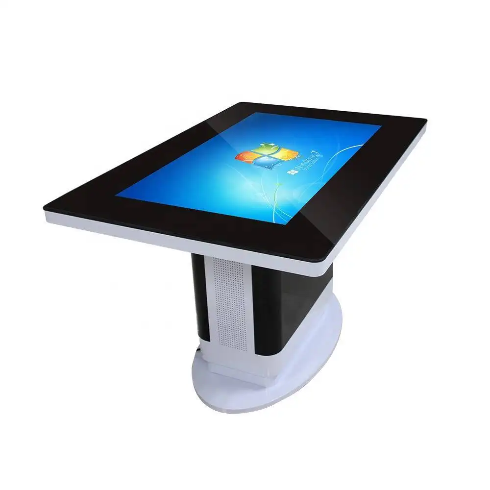 Customize Game LED Capacitive Touch Screen Conference Computer Interactive Coffee Table 1
